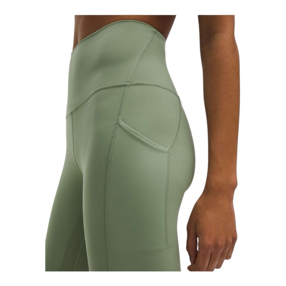 Lululemon Align High-Rise Pant with Pockets 25" Desert Green Sizes 4 & 6 NWT - Picture 3 of 9